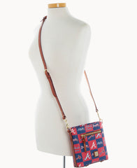 MLB Braves Small Zip Crossbody