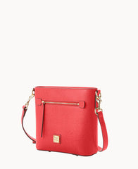 Saffiano Small Zip Crossbody