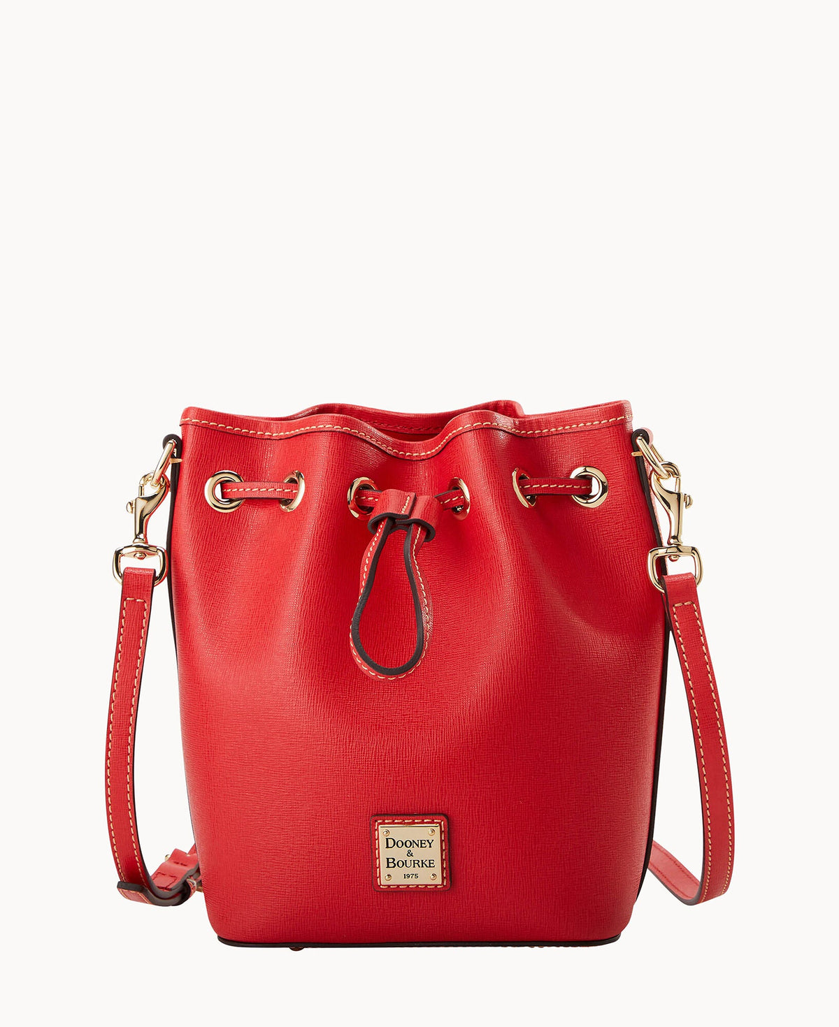 Saffiano Small Drawstring