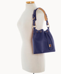 Lucca Leather Small Drawstring