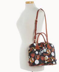 MLB Orioles Zip Zip Satchel