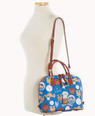 MLB Mets Zip Zip Satchel