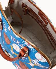 MLB Rangers Zip Zip Satchel