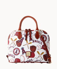 MLB Angels Zip Zip Satchel