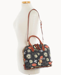 NFL Saints Zip Zip Satchel