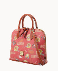 NFL 49ers Zip Zip Satchel