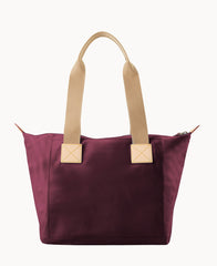 Nylon Front Zip Tote