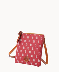 MLB Cardinals Small North South Top Zip Crossbody