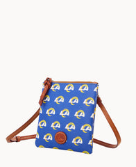 NFL Rams Small North South Top Zip Crossbody