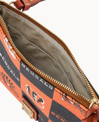NFL Bengals Top Zip Crossbody
