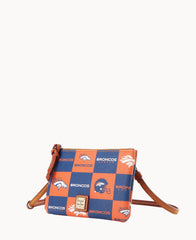 NFL Broncos Top Zip Crossbody