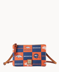 NFL Broncos Top Zip Crossbody