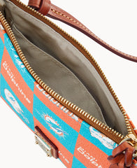 NFL Dolphins Top Zip Crossbody