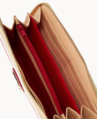 Skipper Large Zip Around Wristlet