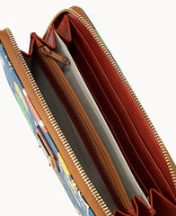 Collegiate University of Notre Dame Large Zip Around Wristlet