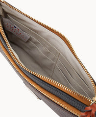 MLB Padres Double Zip Wristlet