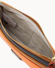 MLB Orioles Double Zip Wristlet