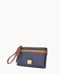 MLB Astros Double Zip Wristlet