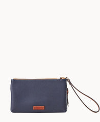 MLB Astros Double Zip Wristlet