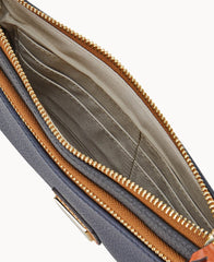 NFL Cowboys Double Zip Wristlet