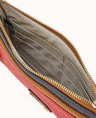 NFL Chiefs Double Zip Wristlet