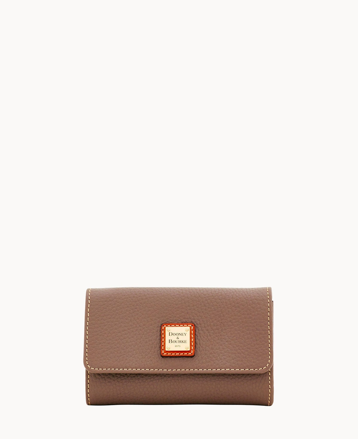 Pebble Grain Flap Wallet